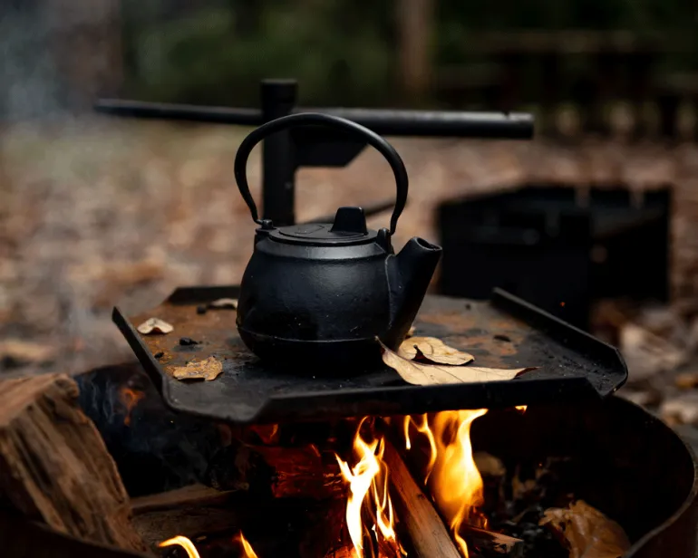 2 Quart Cast Iron Kettle