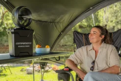 Aerobreeze ProMist 25cm Oscillating Misting Fan