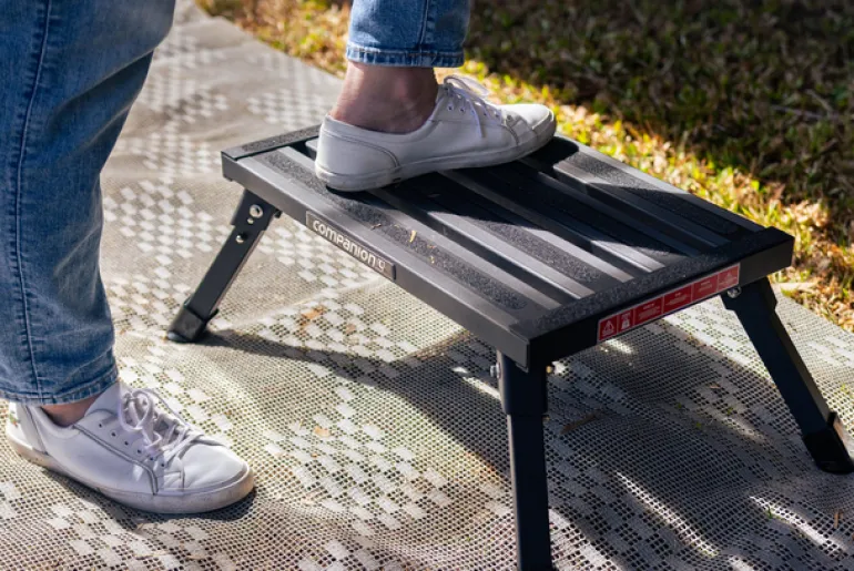 Aluminium Caravan Step
