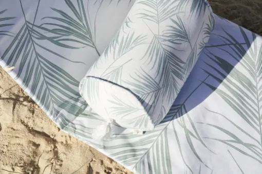 Beach Pillow - Palm Cove Green