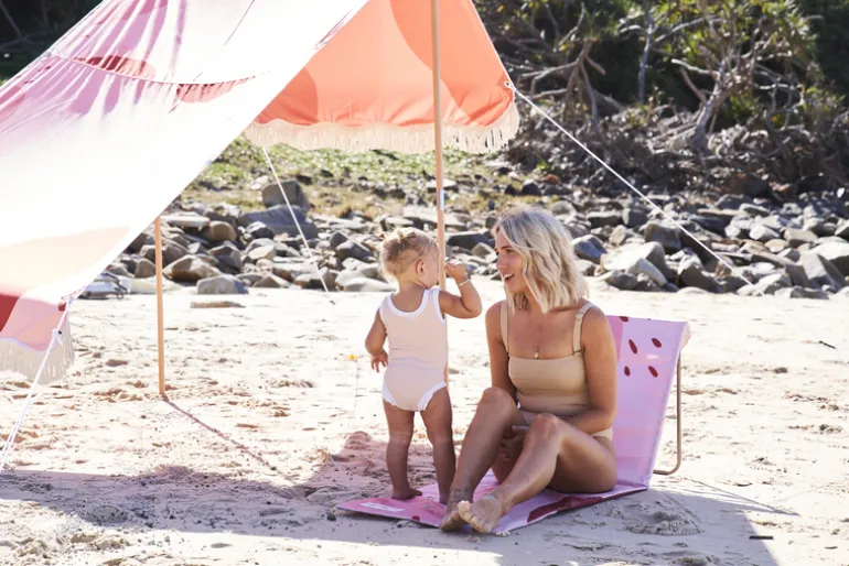 Beach Tent - Cable Beach Pink