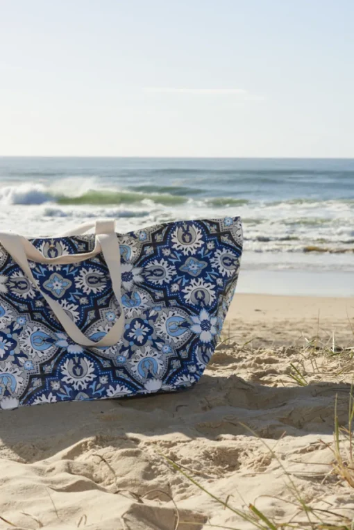 Beach Tote - Bells Beach Blue