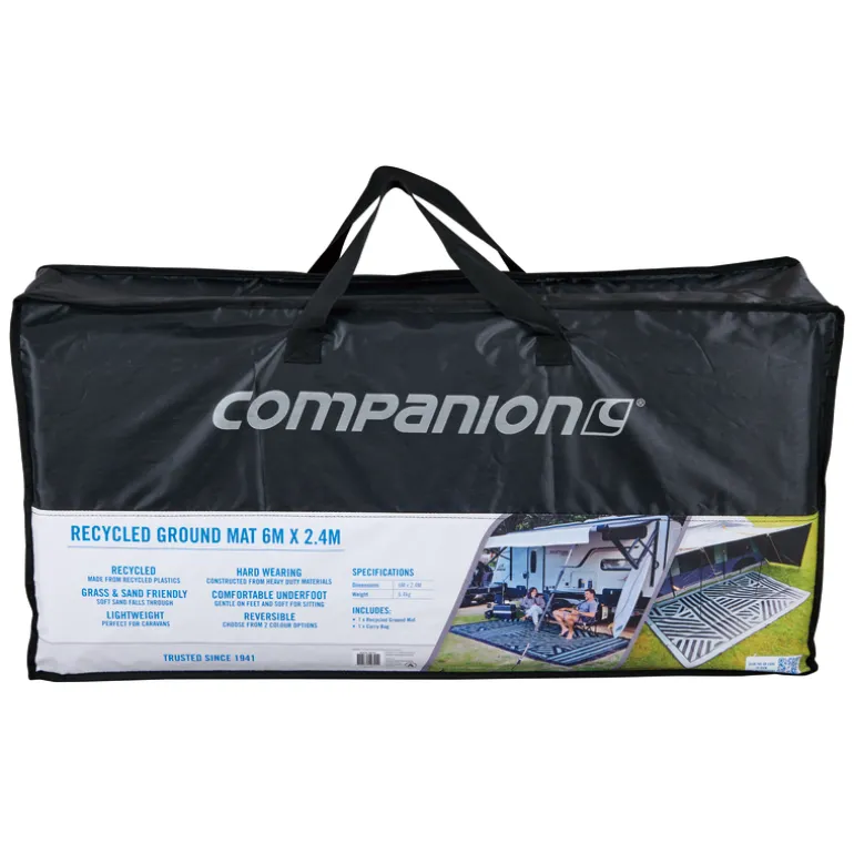 Caravan Recycled Ground Mat 6M X 2.4M