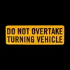 Caravan Sticker - Do Not Overtake