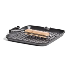 24cm Square Grill Frypan Folding Handle