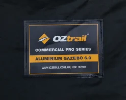 Commercial Pro Aluminium 6.0 Gazebo - Black