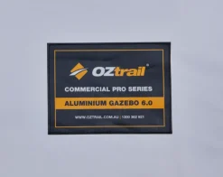 Commercial Pro Aluminium 6.0 Gazebo - White