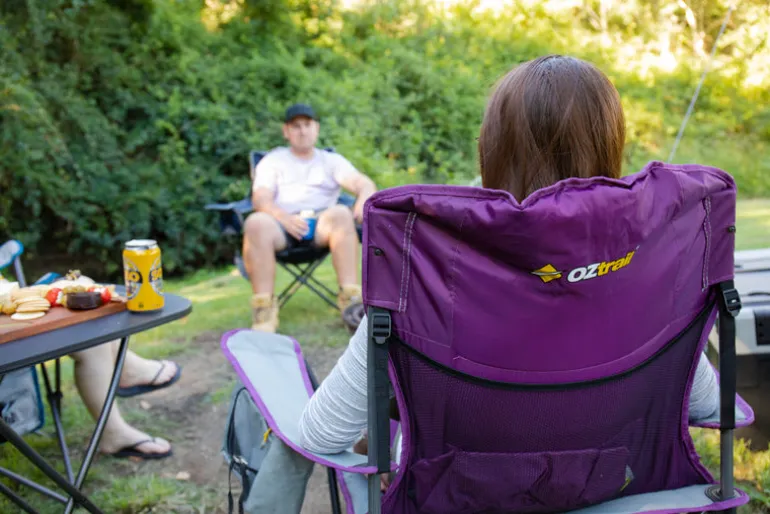 Cooler Arm Chair - Purple