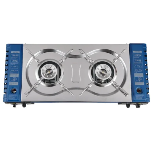 Double Butane Stove with Hotplate