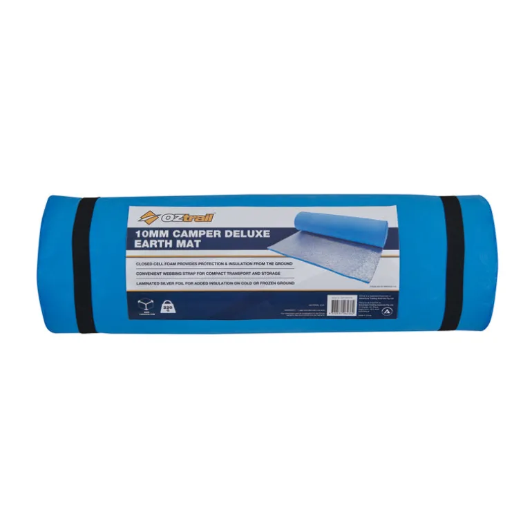 Earth Mat Camper Deluxe Silver 10mm Mattress