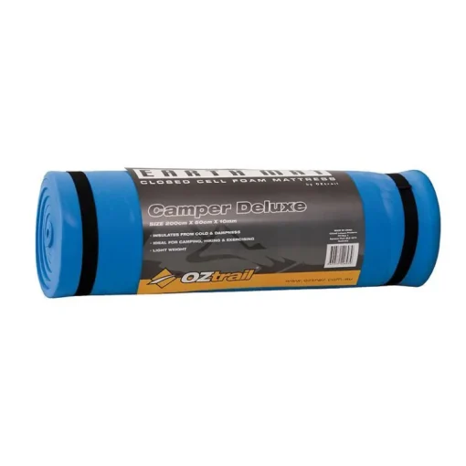 Earth Mat Camper Deluxe Silver 10mm Mattress