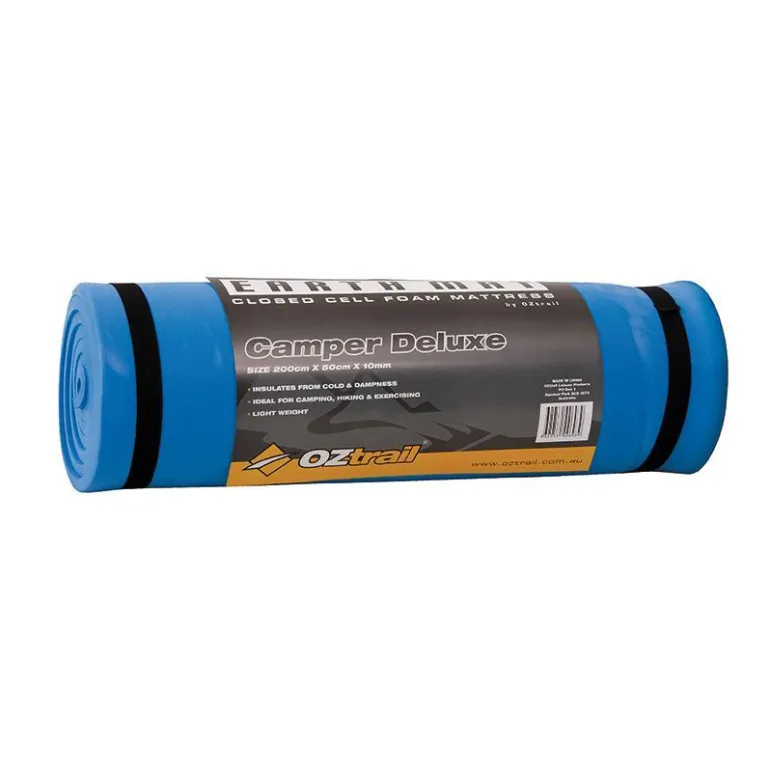 Earth Mat Camper Deluxe Silver 10mm Mattress