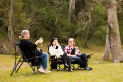 Fireside Double Chair - Black