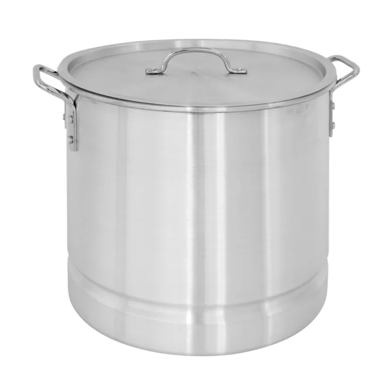 30L Aluminium Stockpot & Basket