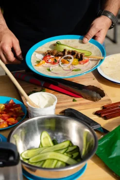 Melamine Dinner Plate - Blue