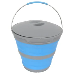 Popup Bucket With Lid 10L Blue