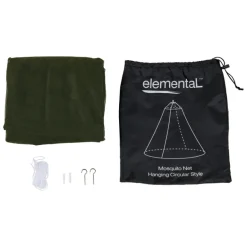 Queen Circular Mosquito Net Green