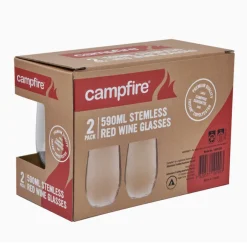 Tritan Stemless Red Wine 590ML 2 Pack